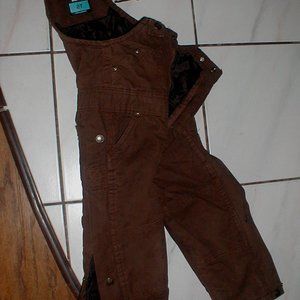 Toddler Insulated Bib Overalls Berne 2T